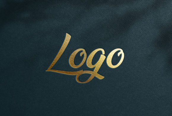 Download Golden Branding Sign Logo Mockup - Mockup Collection