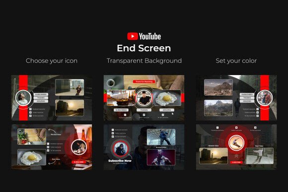 Download Youtube End Screen V2 | After Effects - Effects Collection