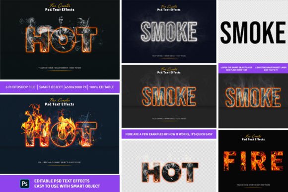 Download Realistic Fire Text Effects Creator - Effects Collection
