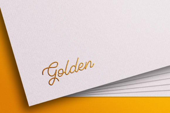Download Luxury Logo Mockup on Card - Mockup Collection