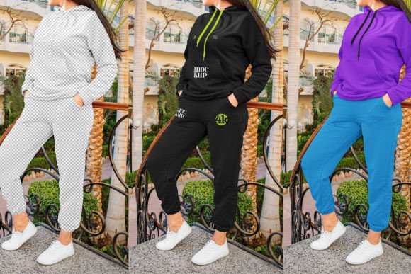 Download Female Sport Suit Mockup - Mockup Collection