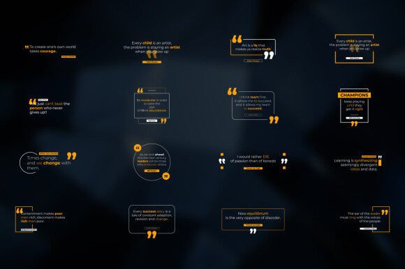 Download Quotes Titles | After Effects - Effects Collection