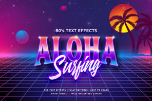 Download 80's Retro 3d Text Effect Mockup - Mockup Collection